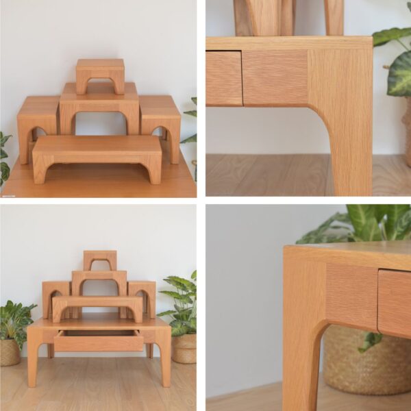 โต๊ะหมู่บูชา SET OF ALTAR Table5 - Image 2